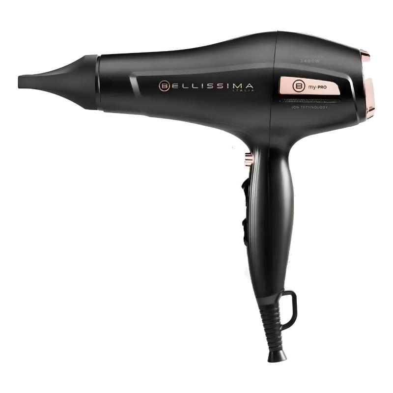 Secador De Pelo Bellissima My Pro P3 3400 Color Negro/rosa