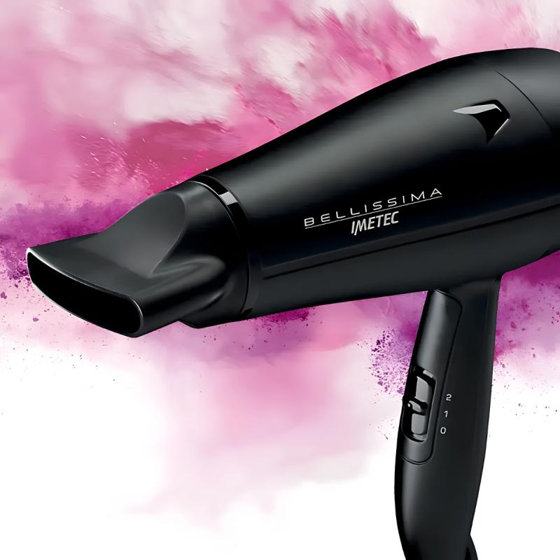 Secador De Pelo Bellissima Imetec C19 2000W Frío Calor