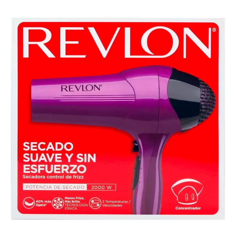 Secador De Pelo Revlon Rvdr773p 2000w Tecnología Iónica