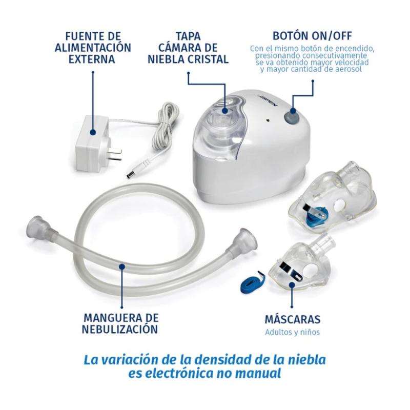 Nebulizador Ultrasónico Aspen NU320FE Plus Adultos/niños
