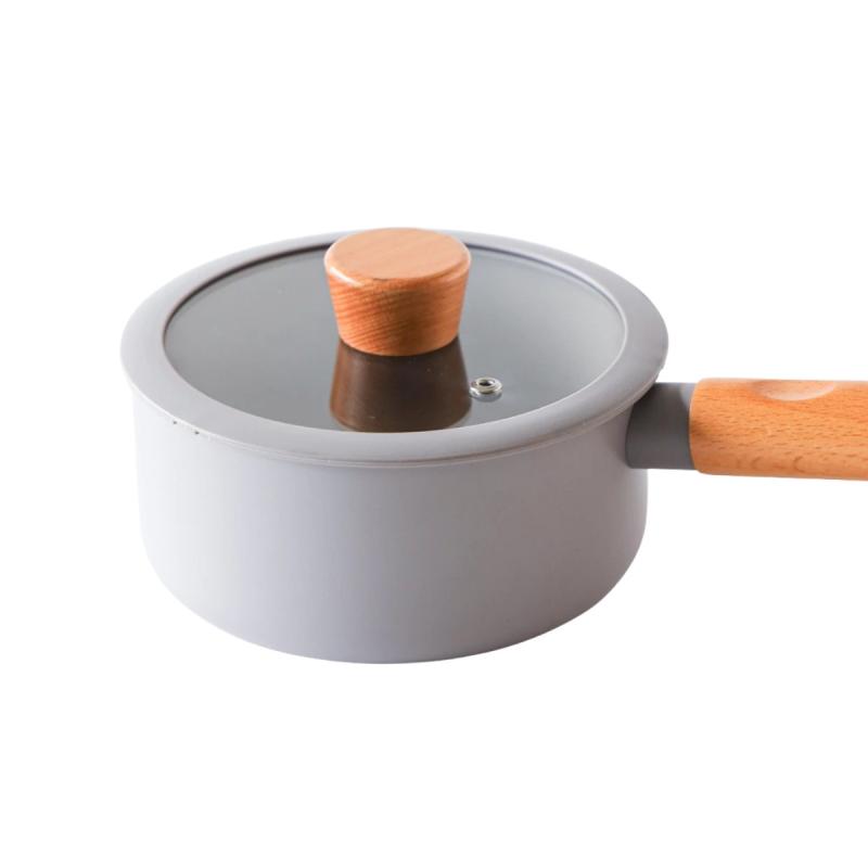 Batería De Cocina Feuer Noble 7 Piezas Con Mango De Madera