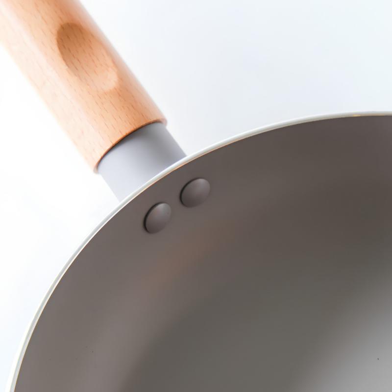 Batería De Cocina Feuer Noble 7 Piezas Con Mango De Madera