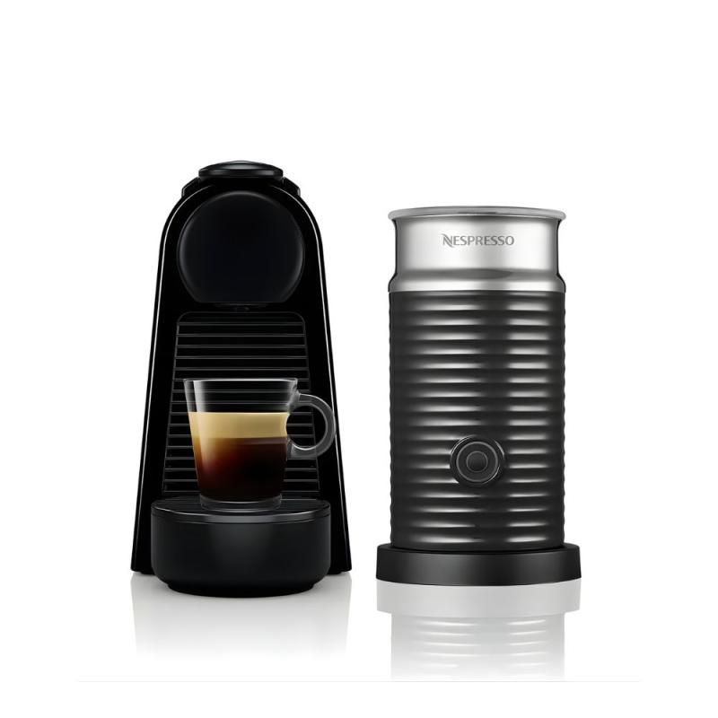 Cafetera Nespresso Essenza Mini A3kd30 + Aeroccino Negro