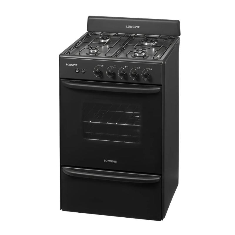 Cocina A Gas Longvie 12331G 56 Cm 4 Hornallas