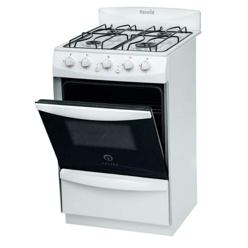 Cocina Gas Natural Escorial Palace 4 Hornallas 51Cm