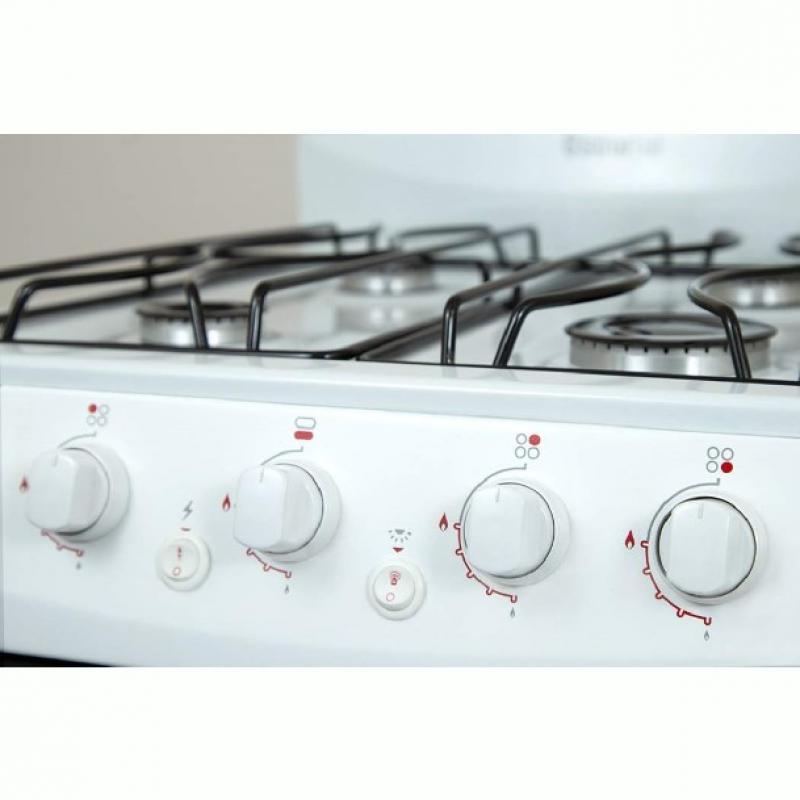Cocina Gas Natural Escorial Palace 4 Hornallas 51Cm