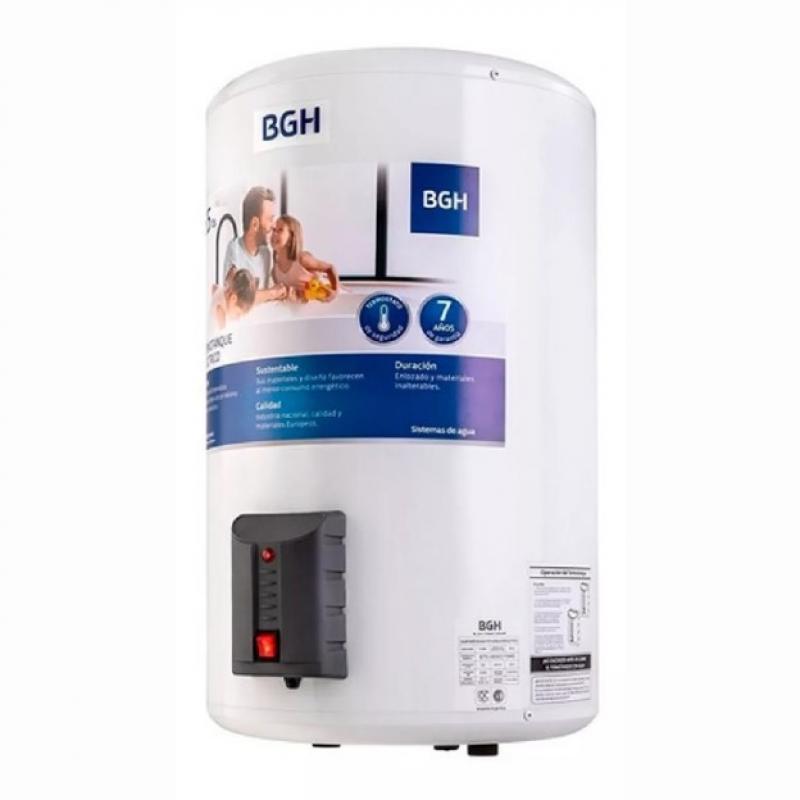 Termotanque 65lts Bgh Eléctrico Carga Inferior