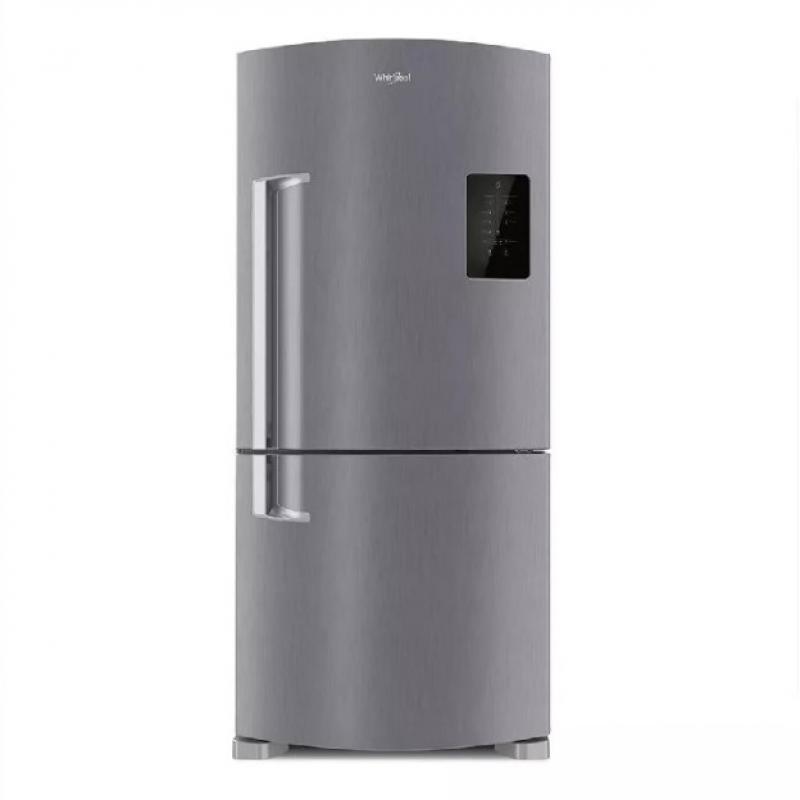 Heladera Whirlpool WRE85 573L No Frost Acero Inoxidable
