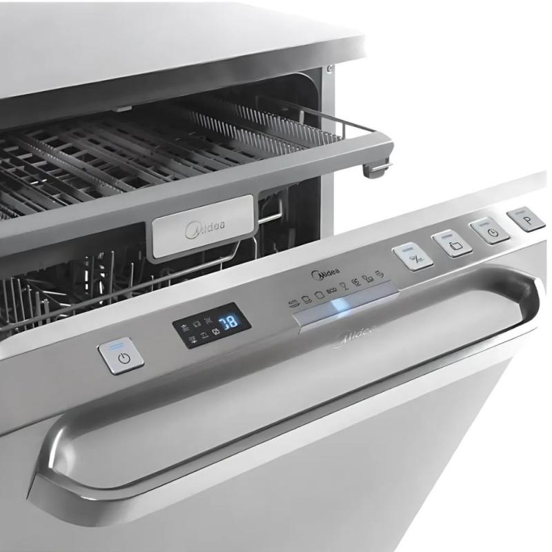 Lavavajillas Midea De214xar1 14 Cubiertos Inox