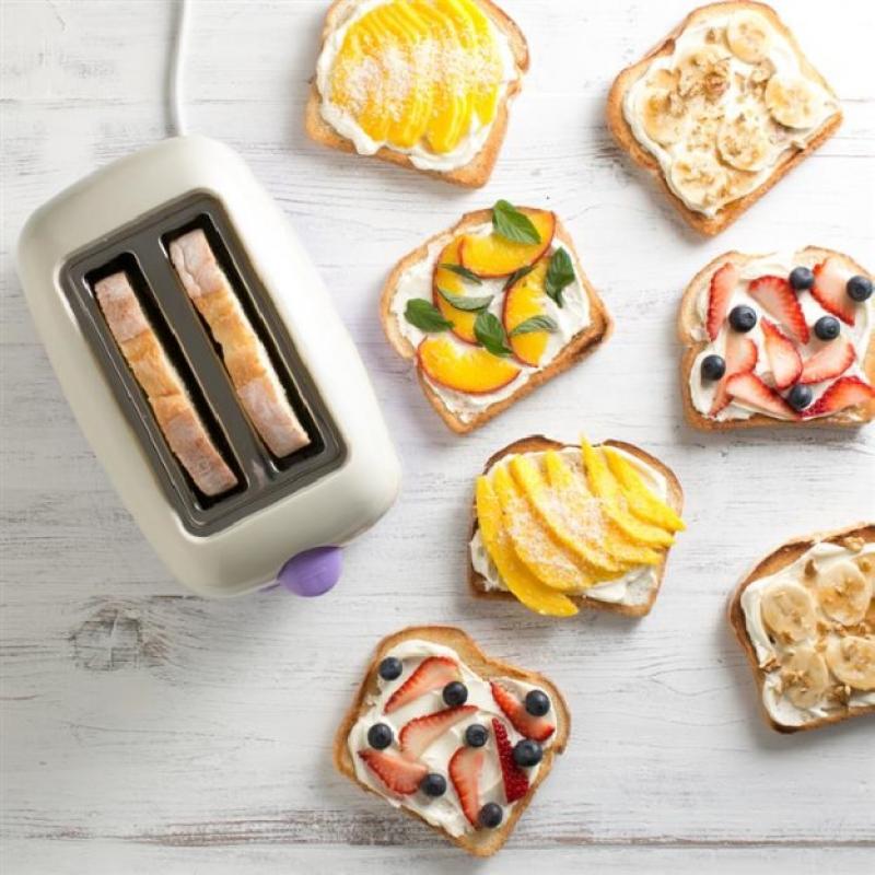 Tostadora Eléctrica Yelmo 2 Panes 700W 6 Niveles