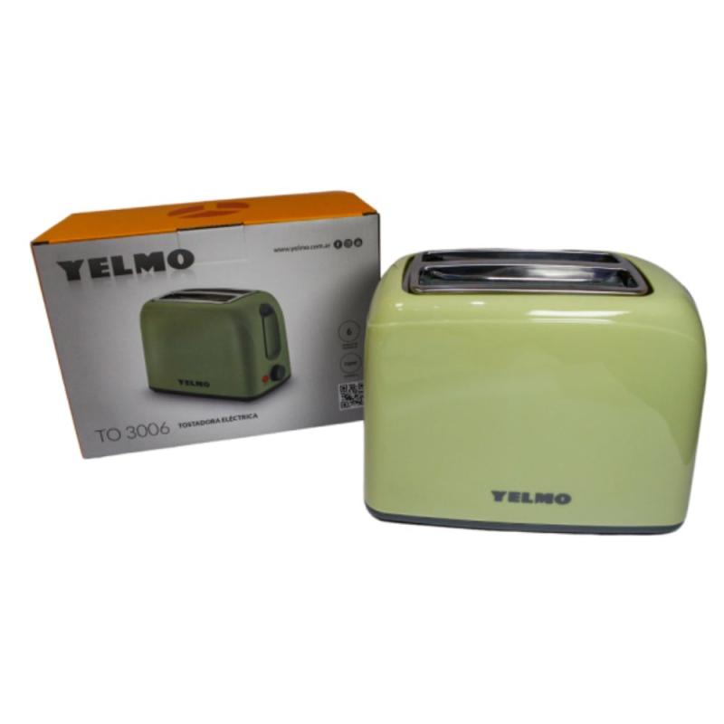 Tostadora Eléctrica Yelmo 2 Panes 700W 6 Niveles