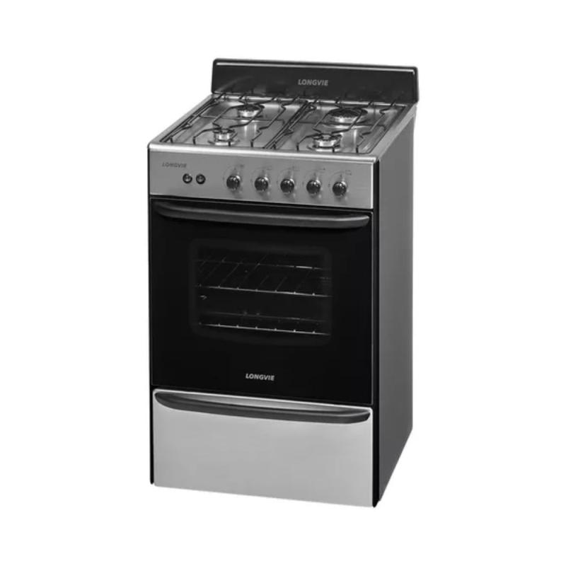 Cocina Multigas Longvie 12331x 8600 Kcal/h Inoxidable 56cm
