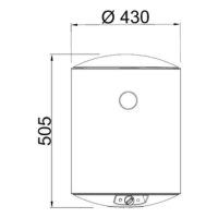 Termotanque Eléctrico Longvie Te40f 37l