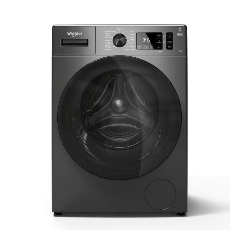 Lavarropas Whirlpool WNQ90AS 9Kg Carga Frontal Inverter Inox
