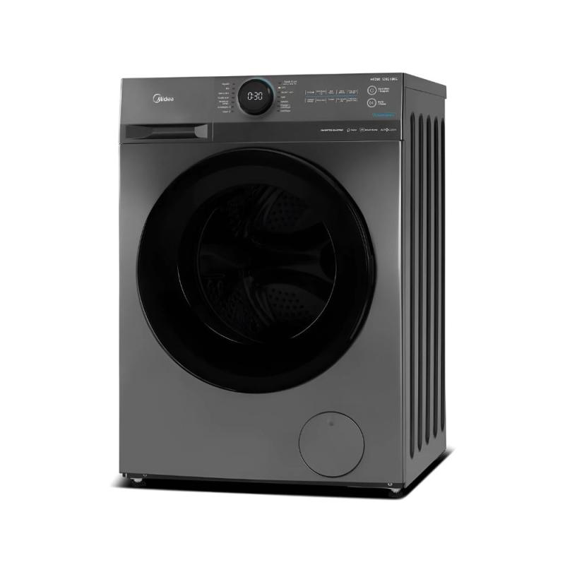 Lavasecarropas Frontal Midea Mf200d120b/t-a1 12 Kg