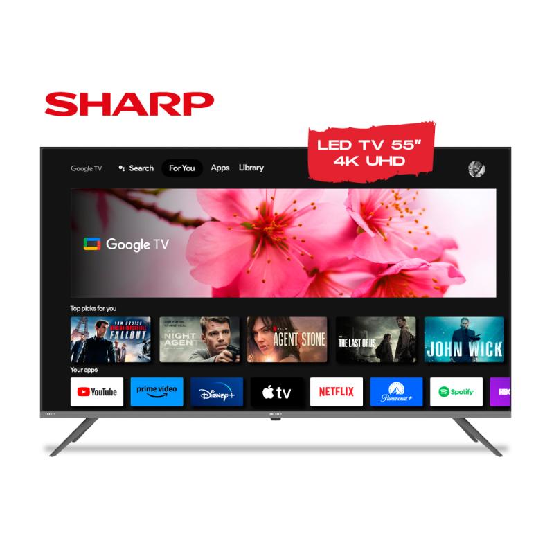 Smart TV DLED Sharp 4T-C55FL6L UHD 55 Pulgadas Google TV