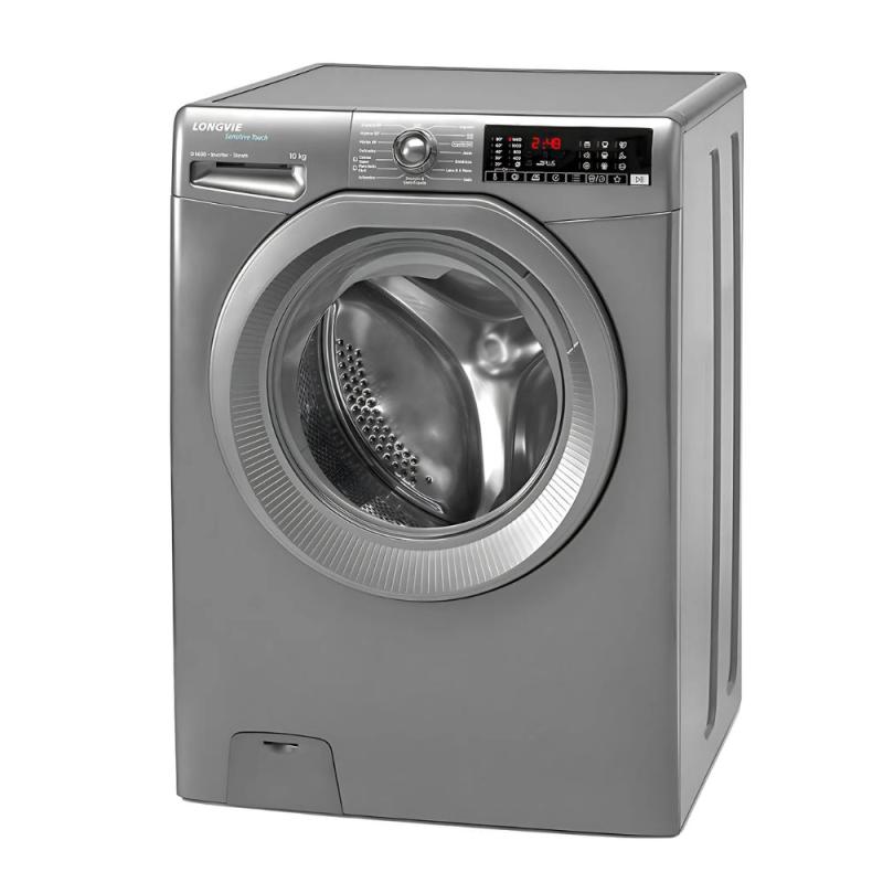 Lavarropas Frontal Inverter Longvie L3w46dmbr 10 Kg Inox