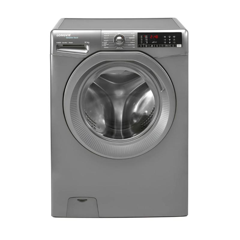 Lavarropas Frontal Inverter Longvie L3w46dmbr 10 Kg Inox