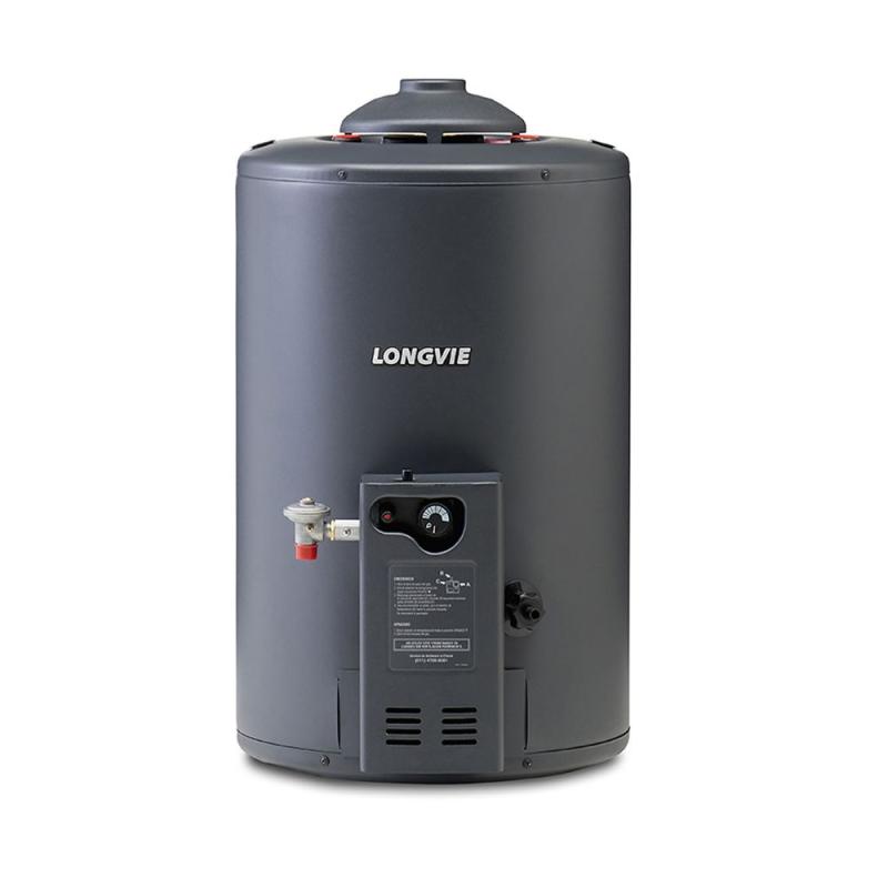 Termotanque A Gas Longvie Tp350ar 48l Potenciado C. Superior