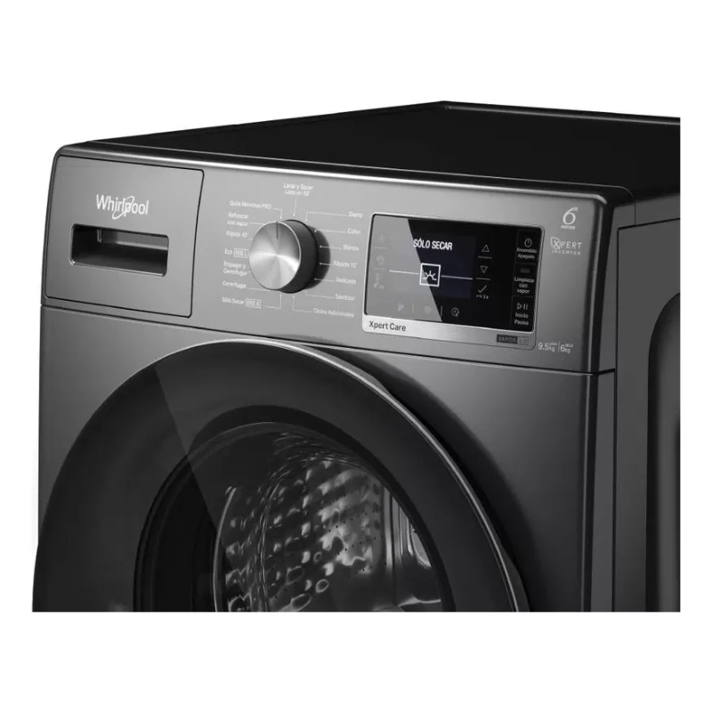 Lavasecarropas Whirlpool WNC95AS Inox