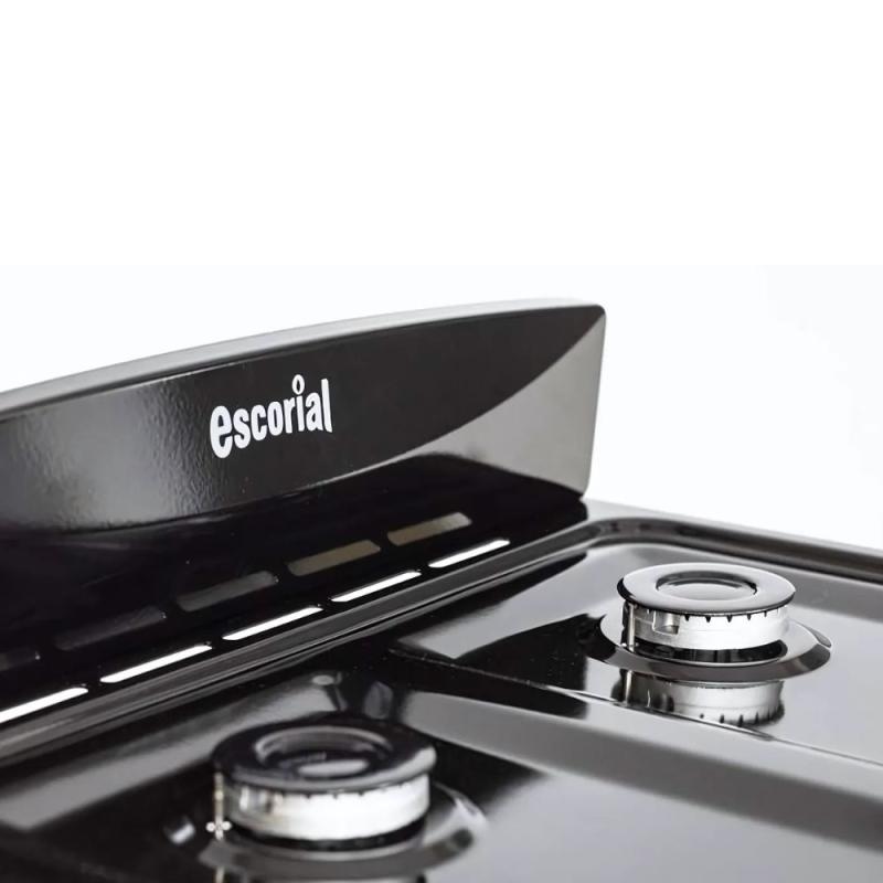 Cocina Gas Natural Escorial Candor 4 Hornallas 51 cm