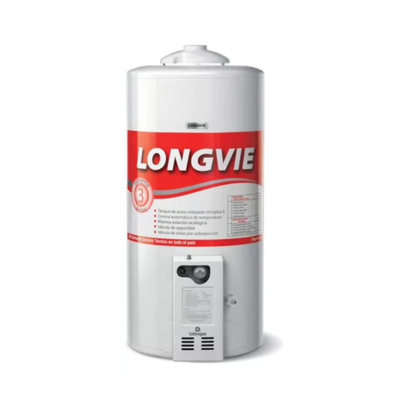 Termotanque De Pie A Gas LONGVIE T3075PF 75L