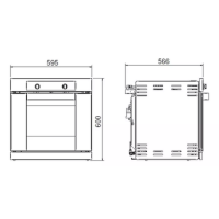 Horno Multigas Empotrable A Gas Con Grill Longvie H6900gt