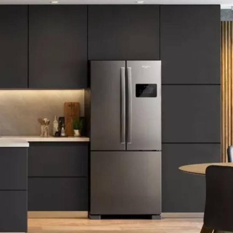 Heladera Whirlpool Wro85ak Inverter Doble Puerta Digital