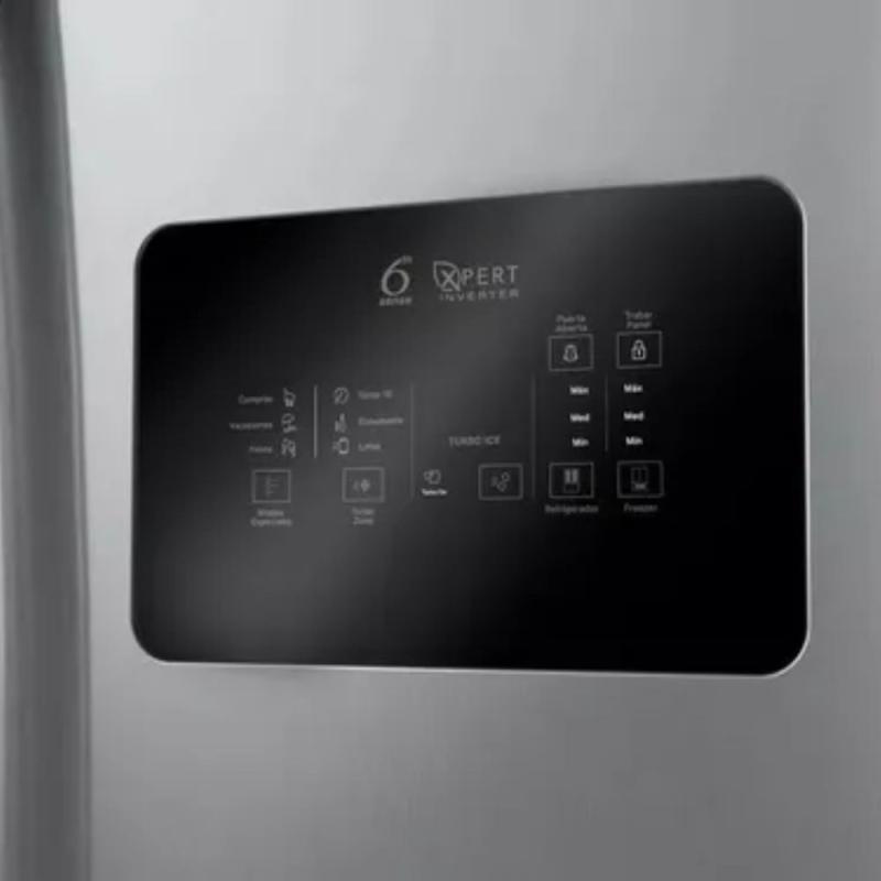 Heladera Whirlpool Wro85ak Inverter Doble Puerta Digital