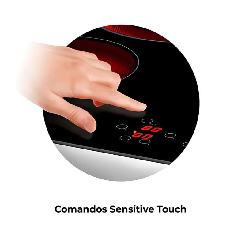 Anafe Eléctrico Empotrable Longvie Avst330k Vitrocerámico 2h