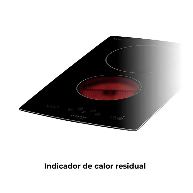 Anafe Eléctrico Empotrable Longvie Avst330k Vitrocerámico 2h