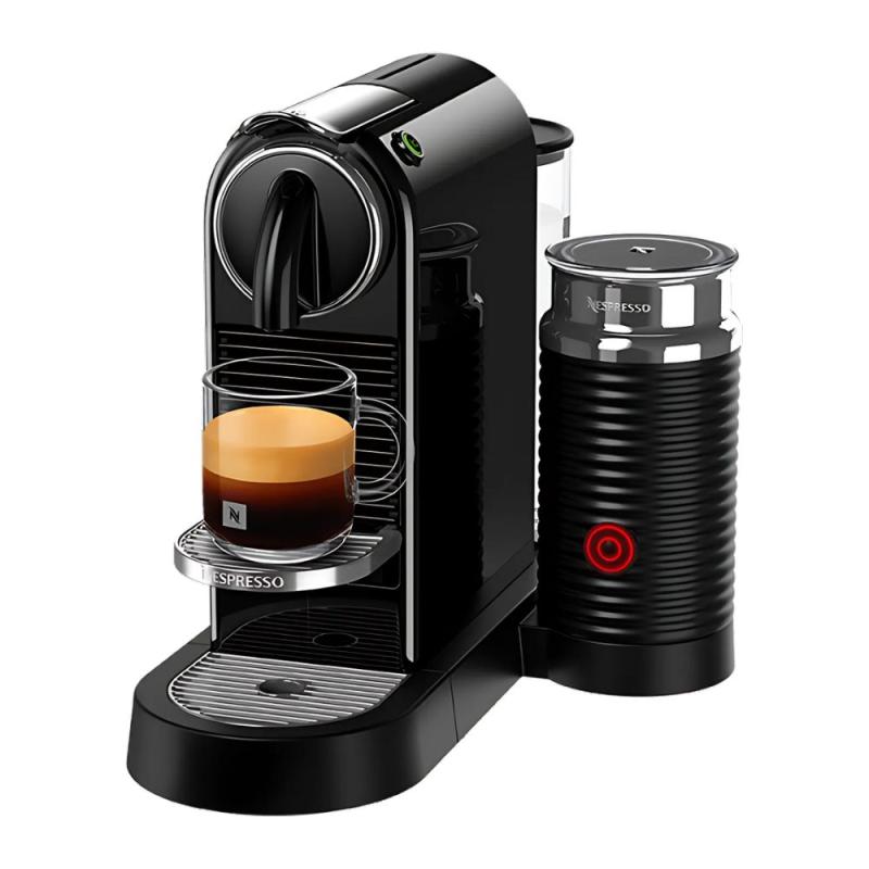Cafetera Automática Nespresso Citiz D123 1260w 19 Bar 1l Negro