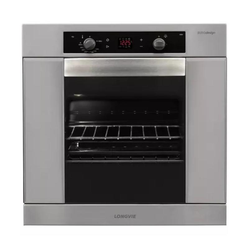 Horno A Gas Empotrable Longvie H6900XF Grill Inoxidable