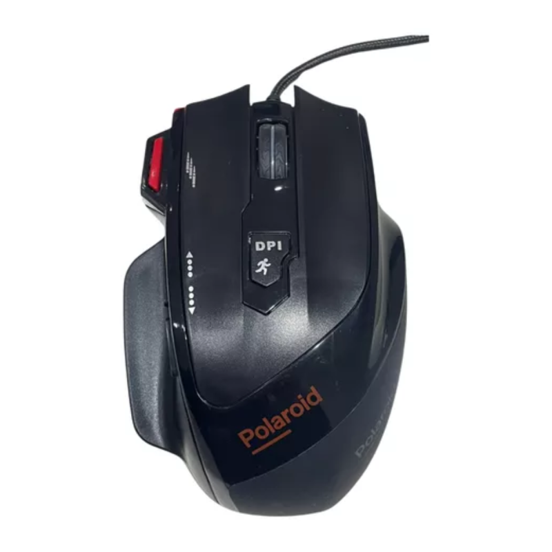 Mouse Gamer Polaroid Z1005 Retroiluminado 3200dpi