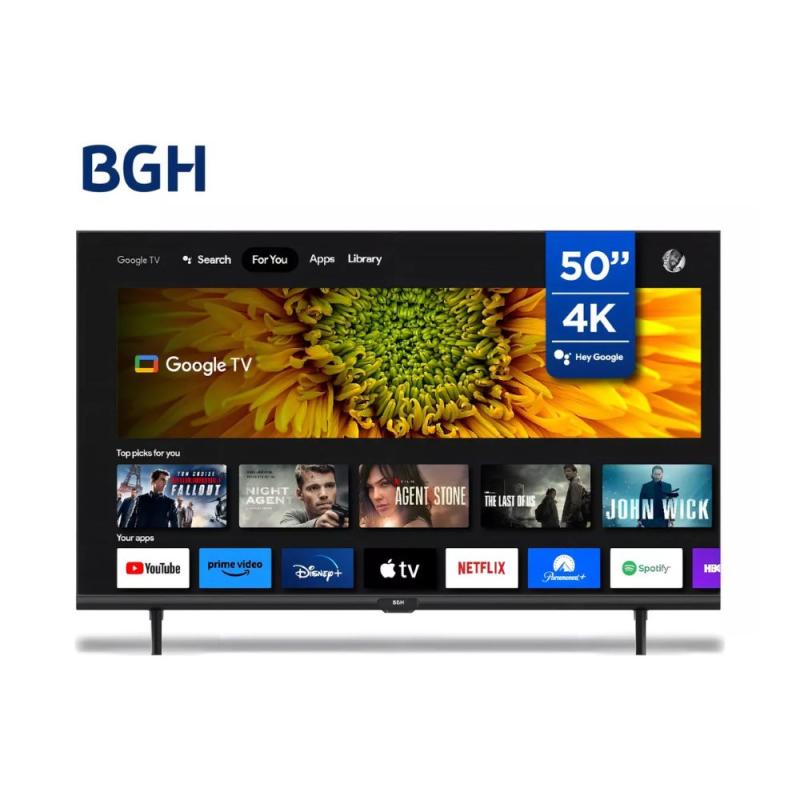 Smart Tv Bgh B5023us6g 50 Pulgadas Uhd 4k Google Tv Frameles