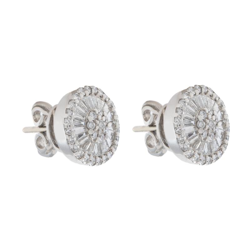aros oro 18 kilates-redondos con brillantes