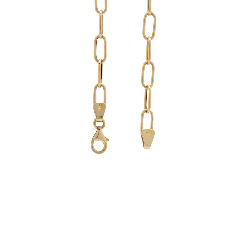 Cadena de Oro 18 Kilates - Forcet Alargada