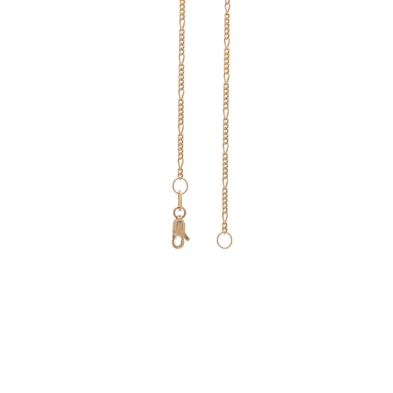 Cadena de Oro 18 Kilates - Fígaro 5x1