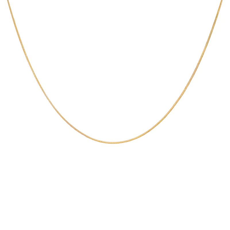 Cadena de Oro 18 Kilates - Espiga