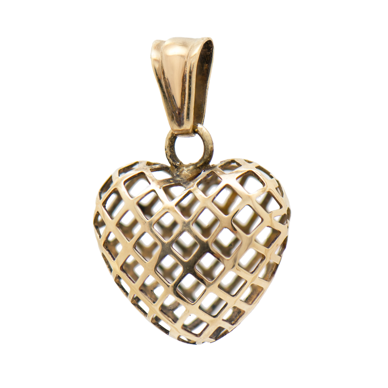 Dije Oro 18 Kilates - Corazon Calado