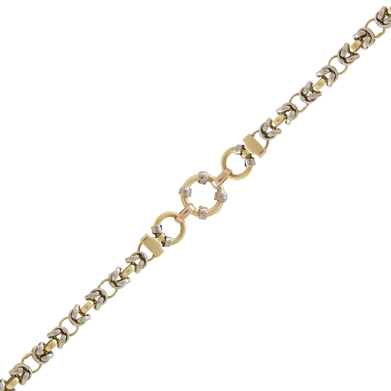 Pulsera oro 18 kilates-  Punto Peruano