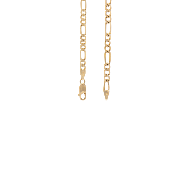 Cadena Oro 18 Kilates - Fígaro 3x1