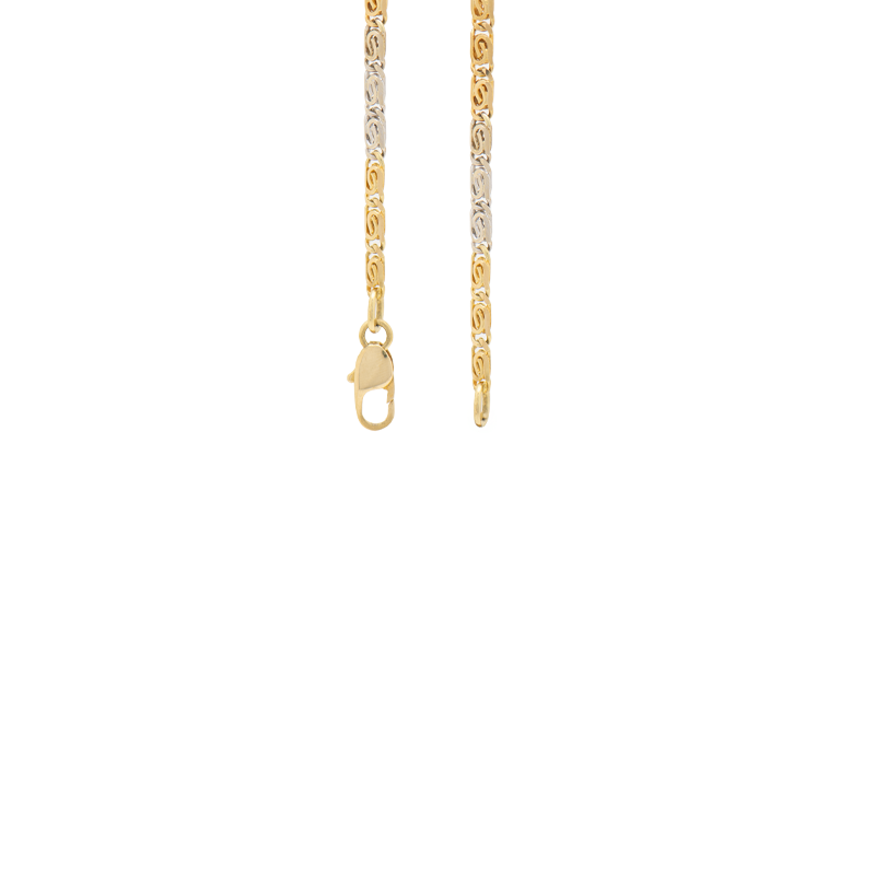 Cadena Oro 18 Kilates - Juliana Tricolor