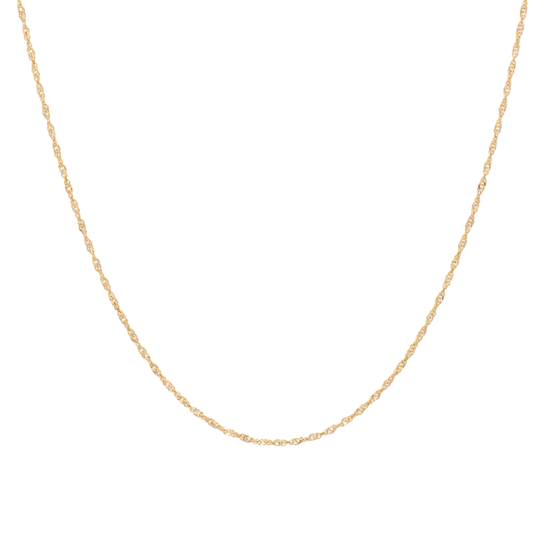 Cadena Oro 18 Kilates - Singapur
