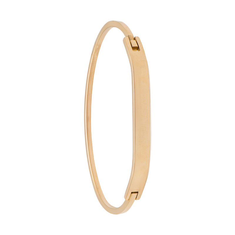 Pulsera Oro 18k - Esclava De Oro Rojo Identidad