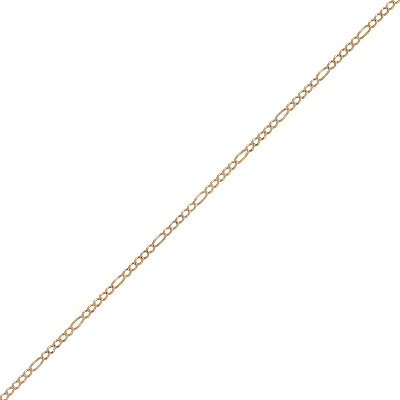 Pulsera Oro 18k - Pulsera Figaro 5x1