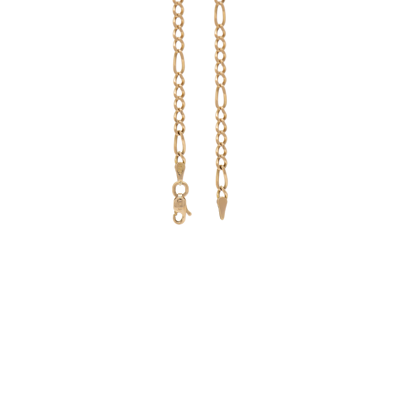 Pulsera Oro 18k - Pulsera Figaro 5x1
