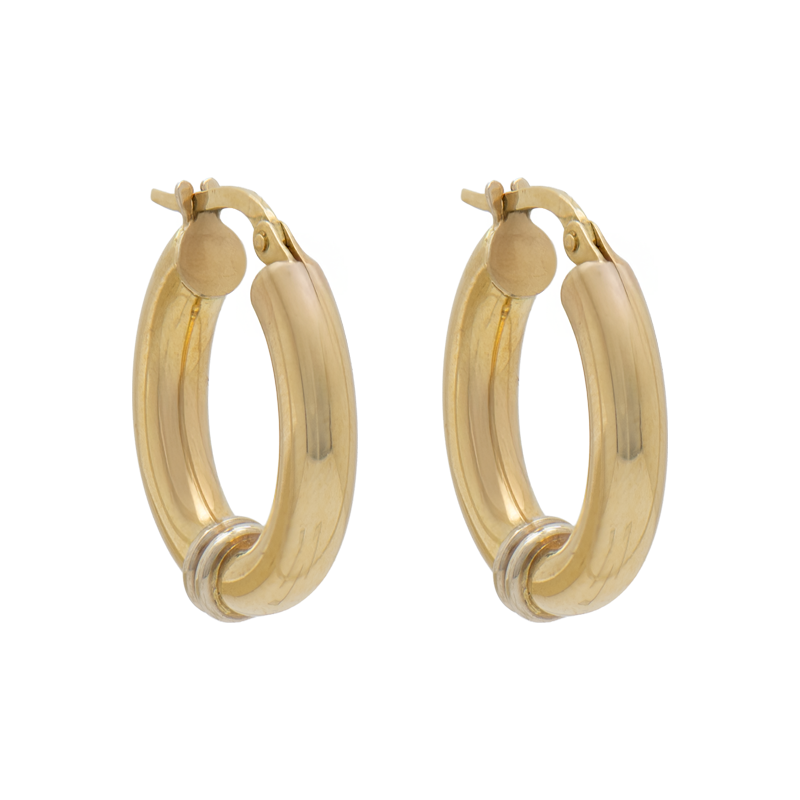 Aros Oro 18k - Cubanitos