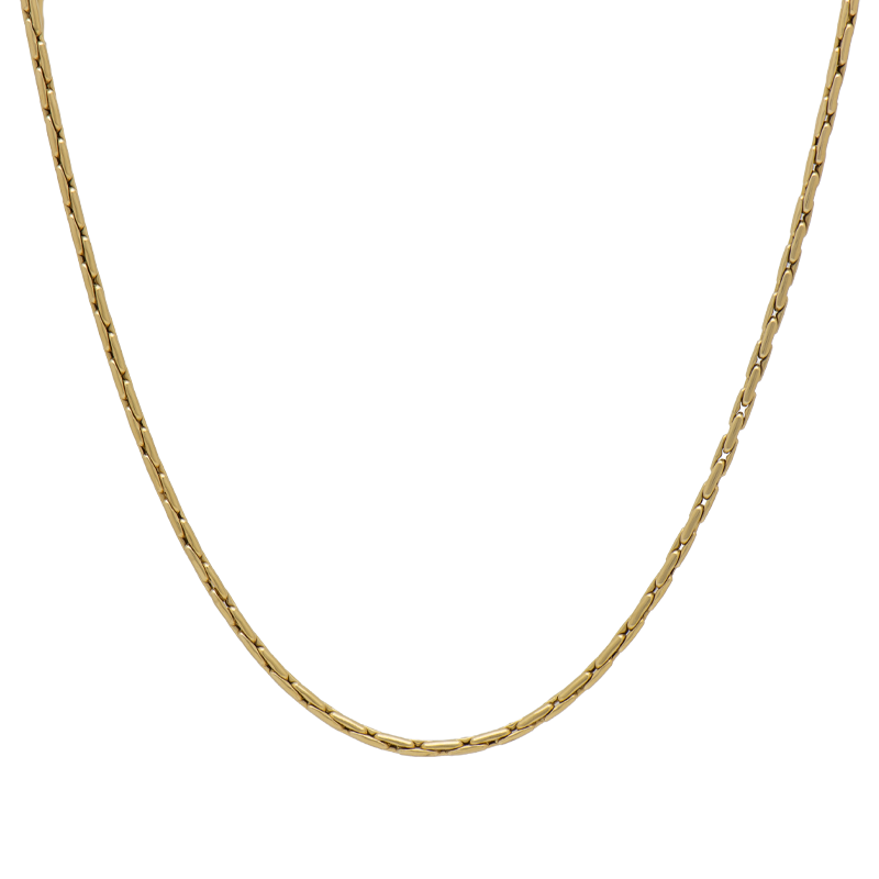 Cadena de Oro 18 Kilates - Espiga