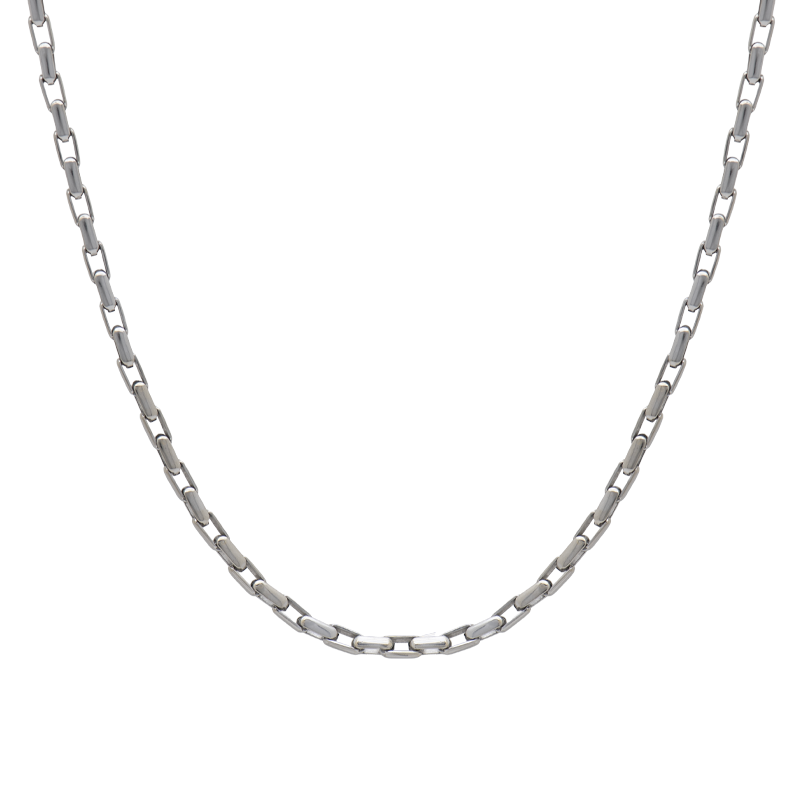 Cadena Oro 18 Kilates - Forcet Cuadrada